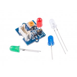Grove LED Pack - module with replaceable LED diodes (4 colors)
