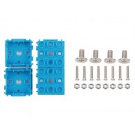 Grove Blue Wrapper 1*1 - mounting for Grove modules (blue) - 4 pcs.