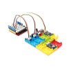 Grove Yellow Wrapper 1*1 - mounting for Grove modules (yellow) - 4 pcs.