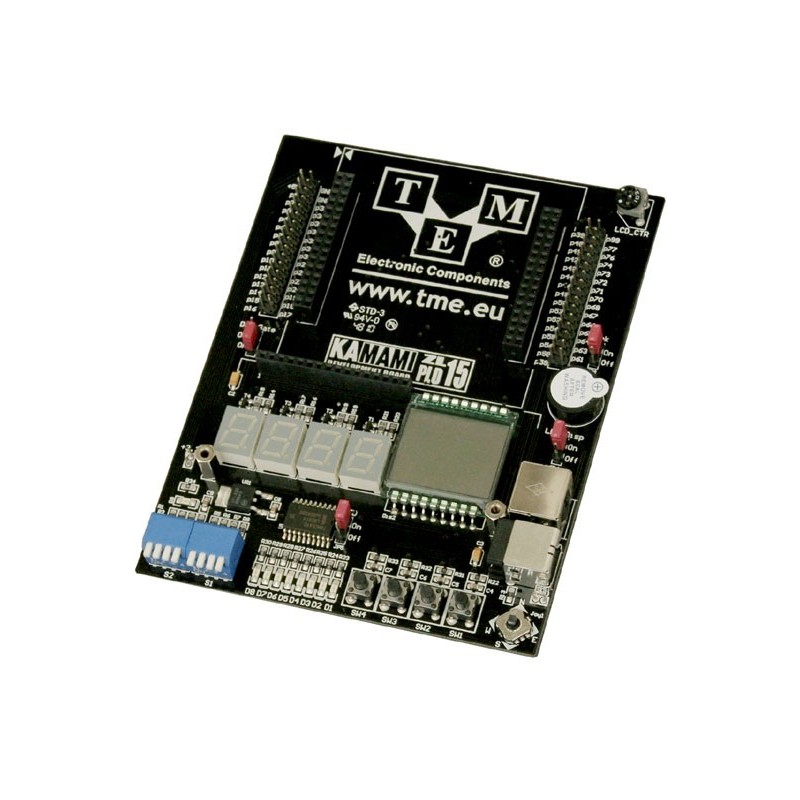 ZL15PLD - płyta bazowa dla modułów dipPLD z układami XC2C256 (CoolRunner-II firmy Xilinx)