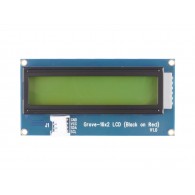Grove 16x2 LCD - moduł z wyświetlaczem LCD 16x2 (czerwony)
