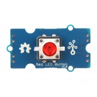 Grove Red LED Button - moduł z przyciskiem i podświetleniem LED (czerwony)