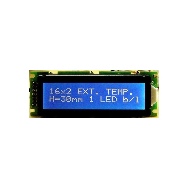 LCD-AC-1602F-BIW W1B-E6 C