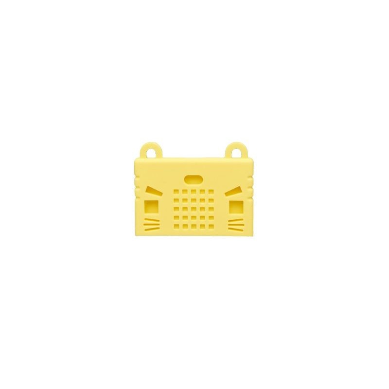 KittenBot Micro:Bit Case - silikonowa obudowa do micro:bit (żółta)