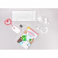 Raspberry Pi 400 Personal Computer Kits - kit with Raspberry Pi built into the keyboard UK version