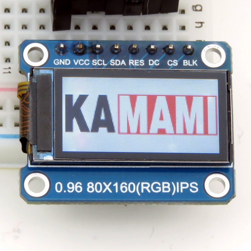 Moduł z wyświetlaczem LCD IPS 0,96" 80x160