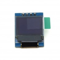 Module with OLED 0.66" 64x48 I2C display (blue)