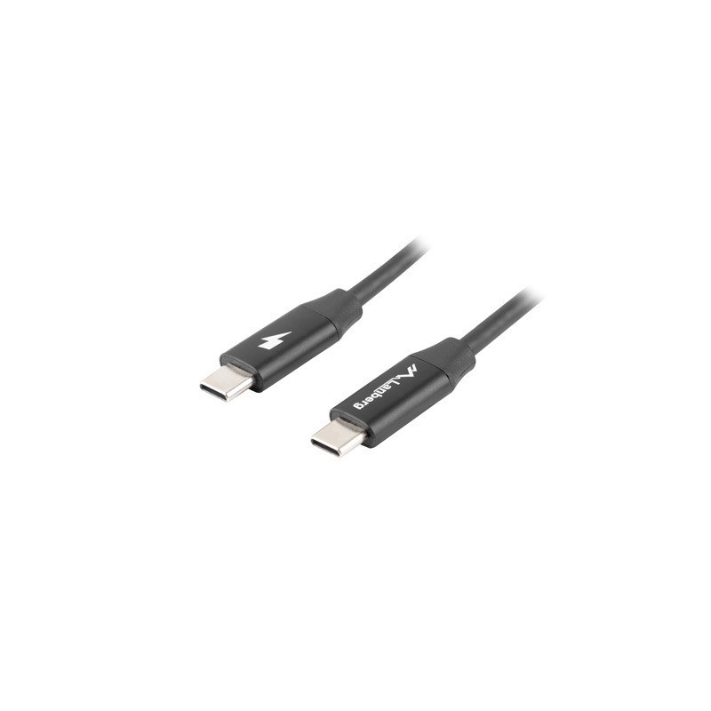Przewód USB typ C QC 4.0 PD 1,8m Czarny