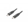 Cable USB type C QC 4.0 PD 1m Black