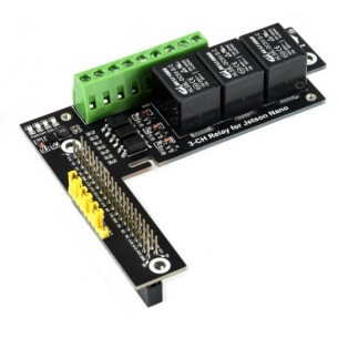 3-CH Relay for Jetson Nano - module with three relays for Jetson Nano