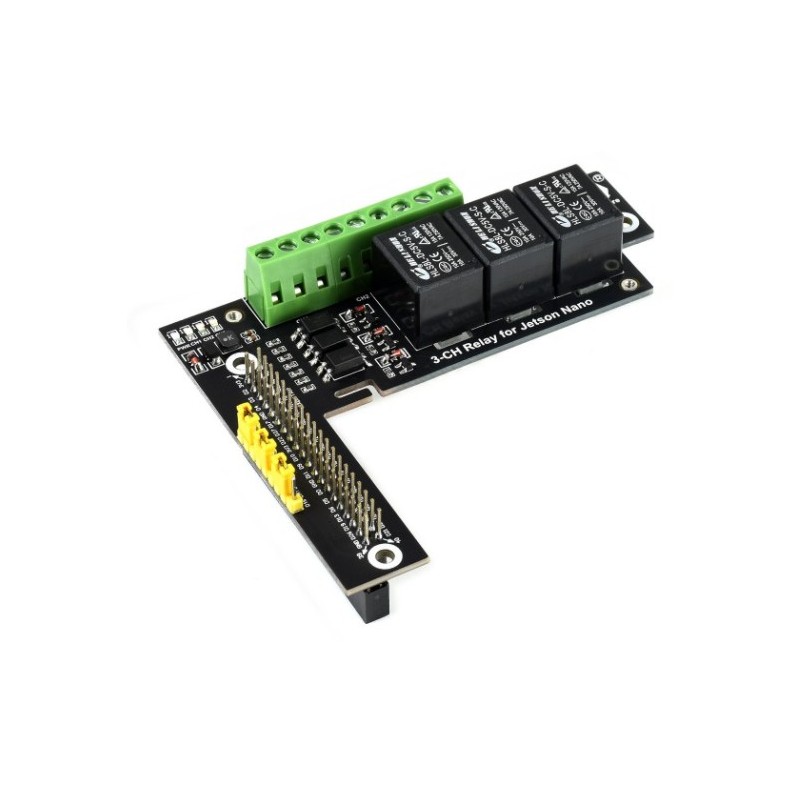 3-CH Relay for Jetson Nano - module with three relays for Jetson Nano