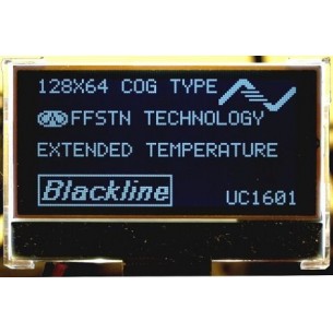 LCD-AG-C128064AY-DIW W/KK-E6