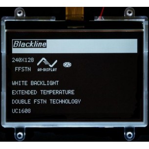 LCD-AG-C240128D-DIW W/KK-E6