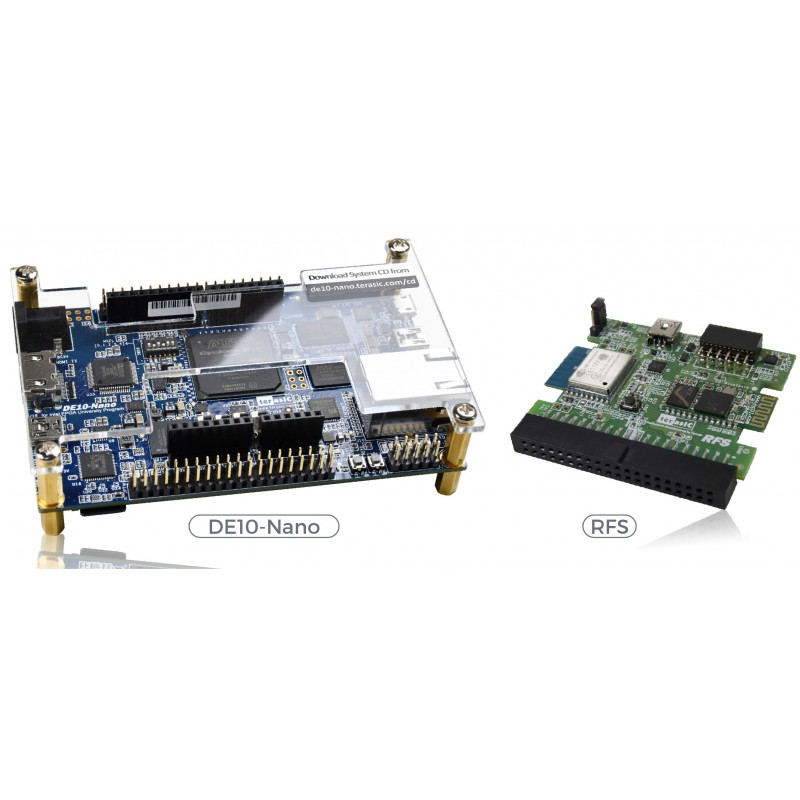 FPGA Cloud Connectivity Kit - set with TerasIC DE10-Nano and Bluetooth and WiFi module