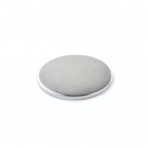 Round neodymium magnet 25x2mm