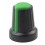 6mm potentiometer knob (green)