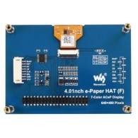 4.01inch e-Paper HAT (F) - moduł z 7-kolorowym wyświetlaczem e-Paper 4,01" 640x400 dla Raspberry Pi