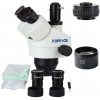 KP-7045T-B3 - stereoscopic microscope 7x-45x with camera input (white)