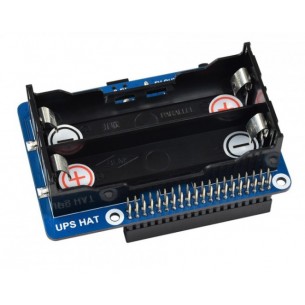 UPS HAT (EU) - moduł zasilacza bezprzerwowego UPS dla Raspberry Pi