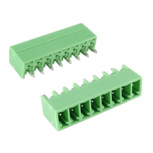 Male terminal block, straight, 8-pin, 3.5 mm pitch