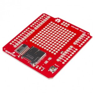 microSD Shield - płytka prototypowa z gniazdem microSD dla Arduino