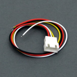 4-pin cable with JST XH2.5 male plug, 20cm