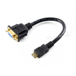 Mini HDMI to VGA Cable - mini HDMI - VGA cable