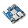 NanoPi R4S - minicomputer with Rockchip RK3399 system, Dual Ethernet and 4GB RAM + case
