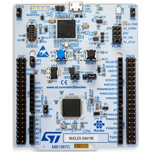 NUCLEO-G491RE - zestaw startowy z mikrokontrolerem z rodziny STM32 (STM32G491RE)
