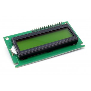 Wyświetlacz LCD alfanumeryczny 16x2 z konwerterem I2C (zielony)