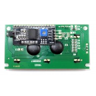 Wyświetlacz LCD alfanumeryczny 16x2 z konwerterem I2C (zielony)