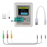 LCR-TC1 - transistor and RLC components tester with a color display