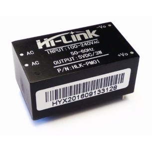 HLK-PM01 - miniaturowy zasilacz modułowy 5V 3W