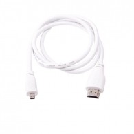 Official microHDMI - HDMI cable to Raspberry Pi 2m (white)