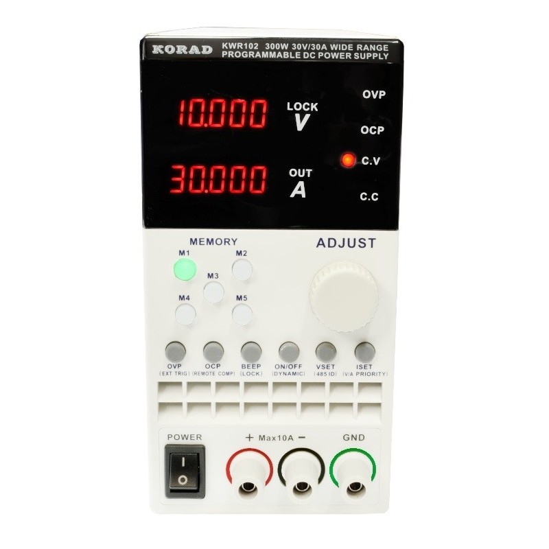 Korad KWR102 - laboratory power supply 0-30V 30A