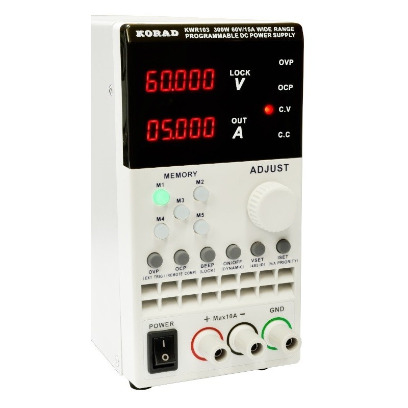 Korad KWR103 - laboratory power supply 0-60V 15A
