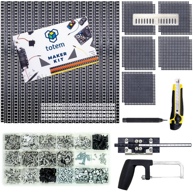 Totem XL Maker Kit - construction kit with tools (large)
