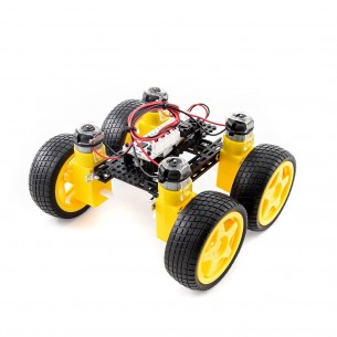 Totem 4WD Car Chassis Kit - a set for building a four-wheeled mobile platform