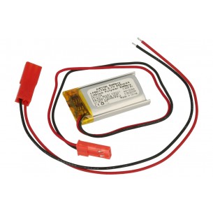 Akyga 3.7V/250mAh Li-Po battery, 2.5 JST-RCY connector+socket