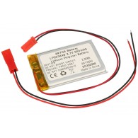 Akyga 3.7V/800mAh Li-Po battery, 2.5 JST-RCY connector+socket