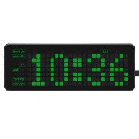 Pico-Clock-Green-EN - zestaw do budowy zegara elektronicznego z Raspberry Pi Pico