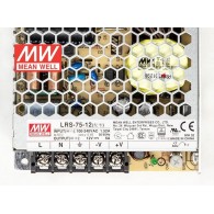 LRS-75-12- Mean Well 72W, 12V, 6A switching mode power supply