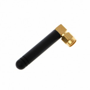 433MHz antenna with SMA connector (angled)