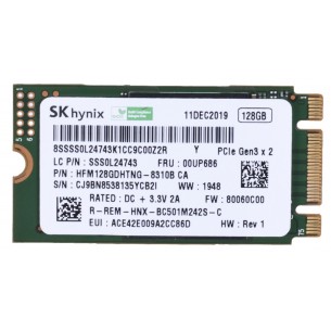 Hynix SSD 128GB M.2 NVMe PCIe 3.0 with B&M Key