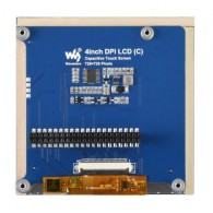 4inch DPI LCD (C) - wyświetlacz LCD IPS 4" 720x720 z ekranem dotykowym dla Raspberry Pi