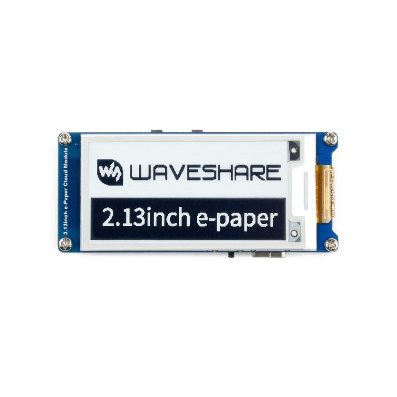 2.13inch e-Paper Cloud Module - module with e-Paper 2.13" display with WiFi and BT4.2