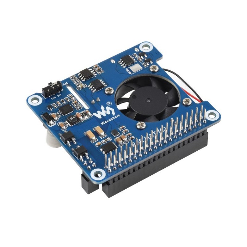 PoE HAT (C) - Power over Ethernet expansion module for Raspberry Pi