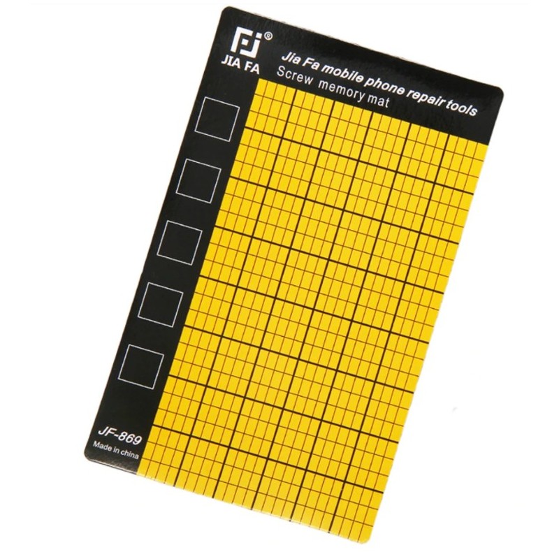 Magnetic service mat 145x90mm (yellow)