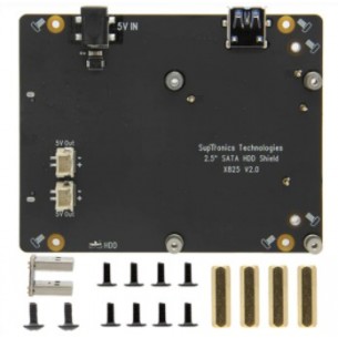 X825 - moduł HAT z interfejsem SATA dla Raspberry Pi 4 model B