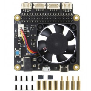 X735 - HAT power module with fan for Raspberry Pi 4 model B